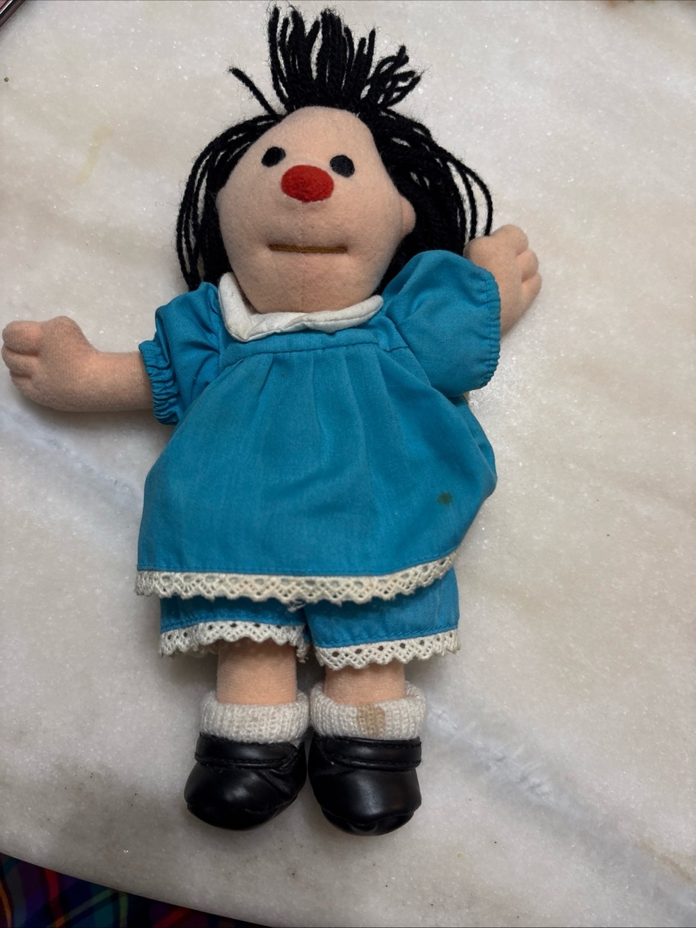 1997 Big Comfy Couch Molly plush rag beanbag   Doll commonwealth toy